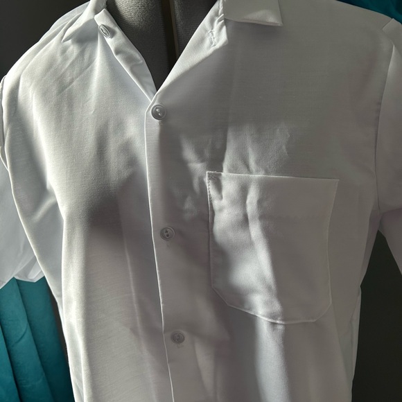 Men’s Red Kap Chef Shirt. Size Medium. NWOT. Button up - Picture 3 of 5